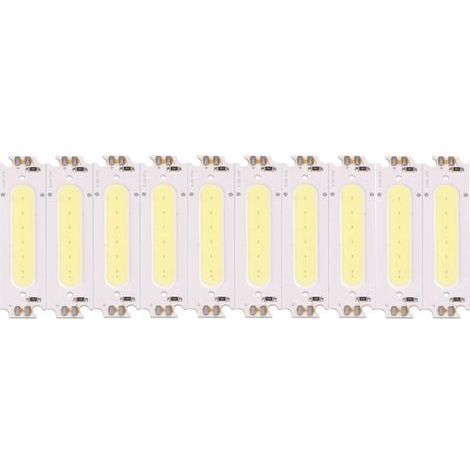 Lumière d'armoire Alimentée, 10 LED Infrarouge Mouvement Capteur Veilleuse Lampe Alimenté, Applique Murale pour Entrée, Couloir, Sous-Sol, Garage, Salle De Bains, Armoire, Placard(Blanc froid). (1/5)