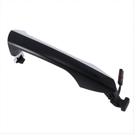 Poignée de porte extérieure droite A2217601070 - poignée latérale avant extérieure, pièce de rechange compatible Mercedes, finition noir, mécanisme d'ouverture véhicule. (1/5)