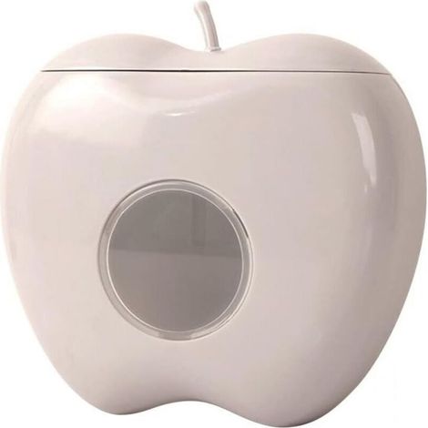 Support Mural pour Sacs Poubelle et Rouleaux de Sacs, Distributeur de Sacs en Plastique Gain de Place pour Cuisine, Organisateur de Rangement Gris