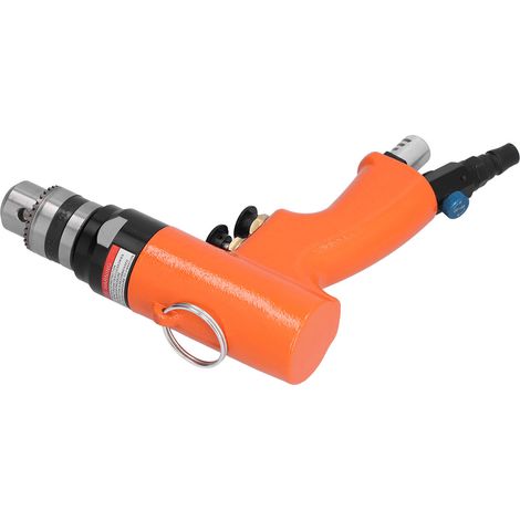 Perceuse à Air Comprimé Réversible 3/8" 1500 tr/min, Pistolet Perceuse Pneumatique pour Forage 1.5‑10mm KV‑5110A