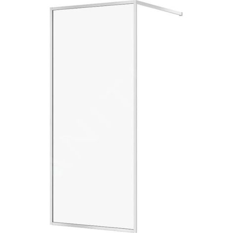 Cersanit Larga - Paroi de douche Walk-In, 90x200 cm, chrome/verre clair S932-135 (1/2)