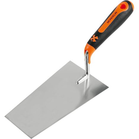 Truelle ronde – Lame inox avec manche bimatière ergonomique - Mondelin