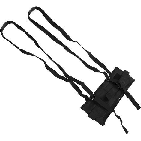 Dispositif de Décompression Lombaire pour Traction Vertébrale à Domicile - Fixation Murale pour Étirement du Dos (1/5)