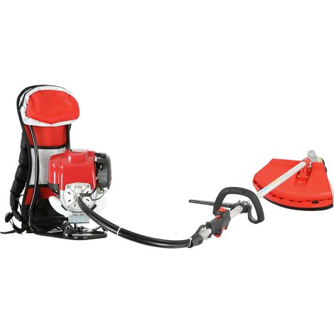 Honda – Débroussailleuse thermique 35,8 cc – Moteur 4 temps – Sac à dos ergonomique – Tête nylon pour terrains inclinés (1/5)