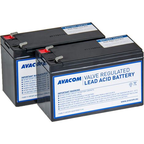 AVACOM AVA-RBC113-KIT - Kit per ristrutturazione RBC113, 2 batterie HR