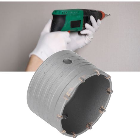 Marteau perforateur électrique pour trous muraux, trous pour béton, perceuse et agrandisseur de trous pour climatiseurs, 90 mm (1/5)