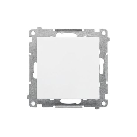 Interruptor unipolar (módulo) 10 AX, 250 V, conectores rápidos: Blanco mate, SIMON55