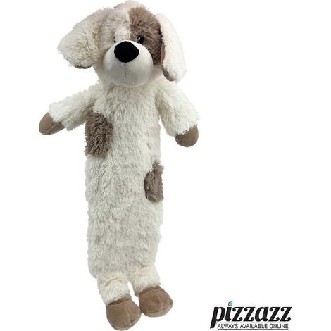 Bouillotte longue Warmies pour enfants avec housse amovible en peluche 3D - Couleur : Chiot