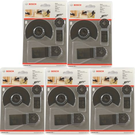 Bosch Universal-Set, 3-teilig, für Multi-Cutter OIS, VE5 mit OIS Aufnahme ohne STARLOCK (1/3)
