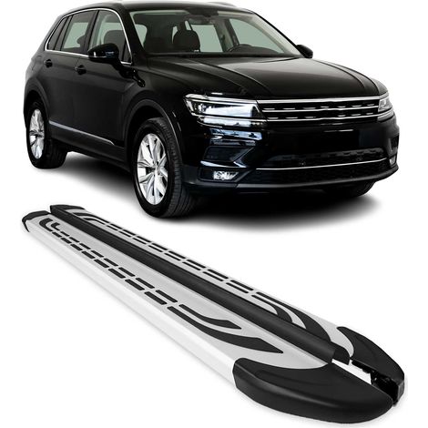 Marchepieds Latéraux pour VW Tiguan Allspace 2016-2023 Aluminium Gris 2Pcs (1/5)