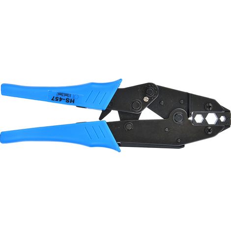 Pince à sertir à cliquet HS-457 pour câbles coaxiaux BNC/TNC 11, 8,2, 5,4 mm RG6 RG58