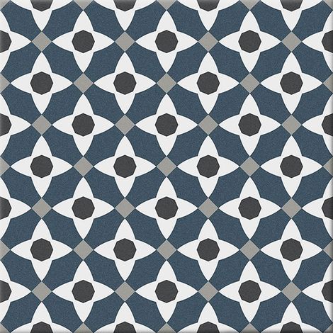Carrelage sol effet carreaux de ciment Classico manila cold 20x20 cm - Réflex boutique