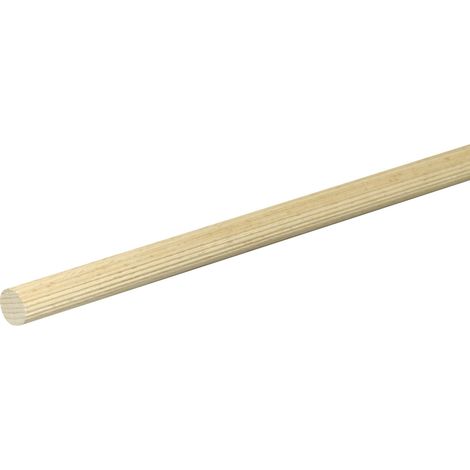 FN Neuhofer Rundstab gerillt 100 cm 18 x 18 mm Leisten (1/3)