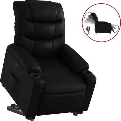 Maison Exclusive - Relaxsessel mit Aufstehhilfe Elektrisch Schwar