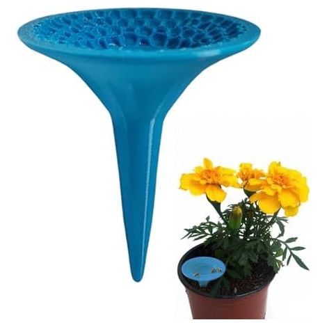 Station d'arrosage pour abeilles de jardin - avec zones d'atterrissage sécurisées et système anti-noyade - Abreuvoir pour abeilles, idéal pour jardin, cour, terrasse, pelouse, balcon, porche et allée. (1/5)
