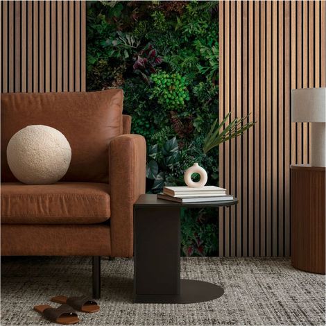 Photo wallpaper Profhome 398521 hot embossed non-woven wallpaper smooth wood look matt brown green black 1.59 m x 2.8 m (1/4)