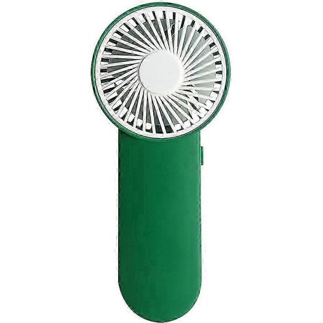 Mini ventilateur portable d'été, alimenté par piles AA - Vert-AquaForge (1/5)