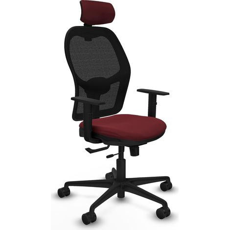 Sedia da ufficio piqueras y crespo Jorquera nero schiuma iniettata (1/2)