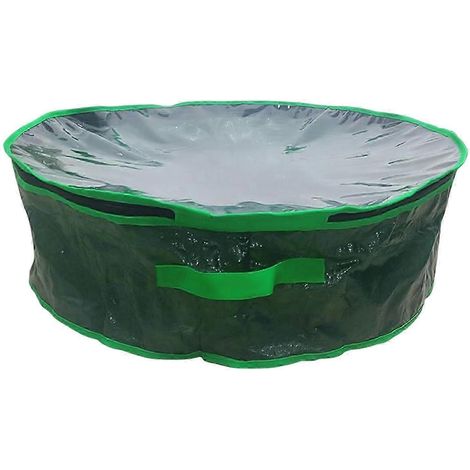 Künstliche Blumengirlande zum Schutz vor der Feiertage, Rot, 60 x 18 cm-Green 60x18cm (1/5)