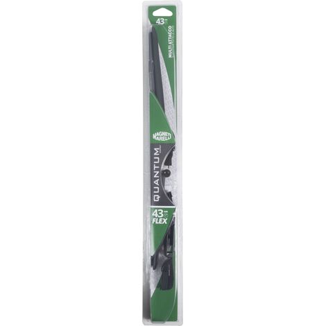 Magneti Marelli Spazzola tergicristallo auto Flex 43cm - 17" parabrezza attacco universale (1/2)