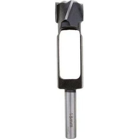 Coupe-bouchon en acier au carbone, outil de coupe de cheville, forets pour la fabrication de meubles en bois, outils de travail du bois 0,7 pouces (18mm) (1/5)