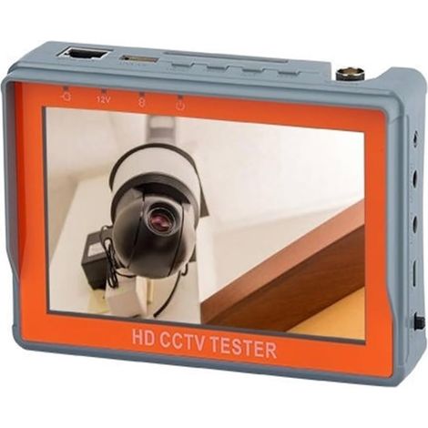Testeur de vidéosurveillance prenant en charge la caméra IP Testeur De Vidéosurveillance Professionnel 8MP AHD TVI CVI CVBS, Caméra De Sécurité HD, Testeur Coaxial Avec Contrôleur PTZ, Test De Câble U (1/5)