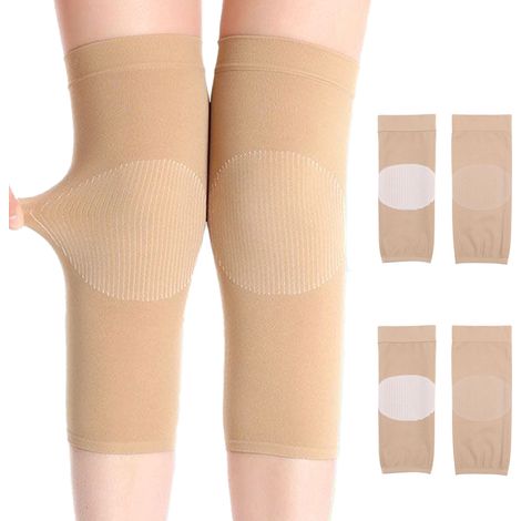 Manchon de compression fin pour genouillère d'extérieur, orthèse de genou pour soulager les douleurs au genou chez les hommes et les femmes (1/5)