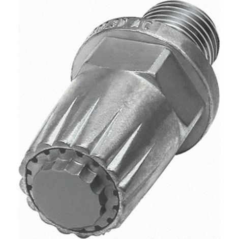 Riegler Lärmarme Runddüse, M12x1,25, Zink-Druckguss, Düsen-Außen-ø 19 mm (1/2)