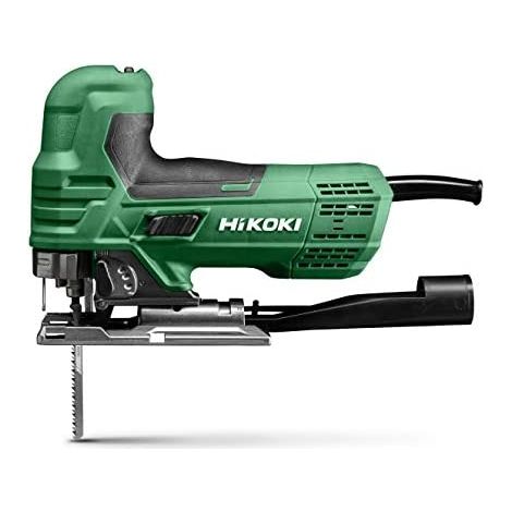 HiKOKI Sierra de Calar con Cable CJ90VAST2 (705W, Angulo de Corte Máximo 45º, 4 Niveles de Carrera Pendular, Capacidad de Corte en Madera 90 mm, Acero Ligero 10 mm, Acero Inoxidable 2.5 mm) (1/2)
