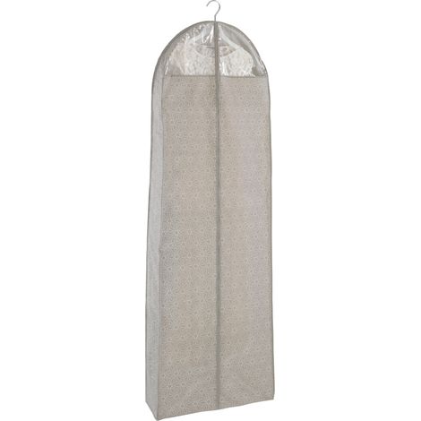 Wenko Funda para ropa taupe con ventana transparente (1/5)