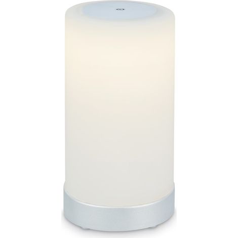 Lámpara de mesa LED nocturna IP44 para hogar y jardín, inalámbrica, regulable y táctil. (1/5)