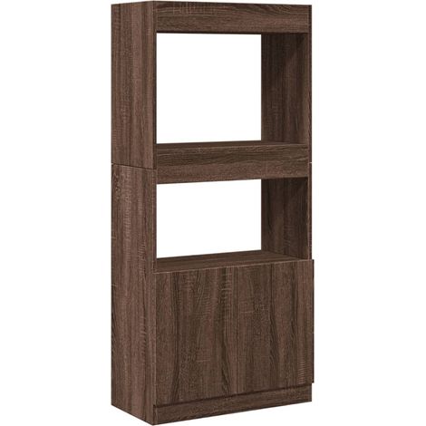 Maison Exclusive - Credenza Rovere Marrone 63x33x140 cm in Truciolato
