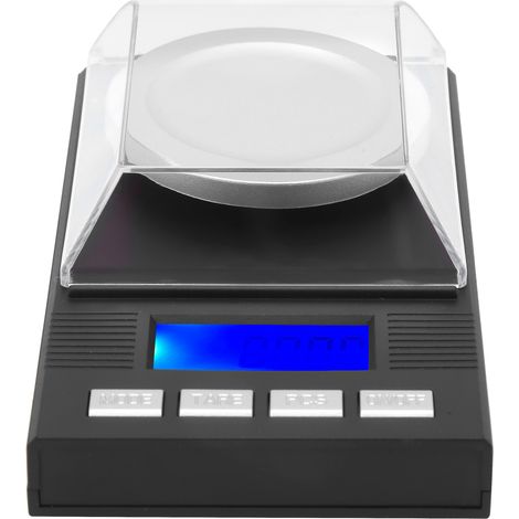 Elektronische Präzisionswaage 0,001 g–50 g, tragbare digitale Schmuckwaage, Taschenwaage für Gold, Silber und Münzen (1/5)