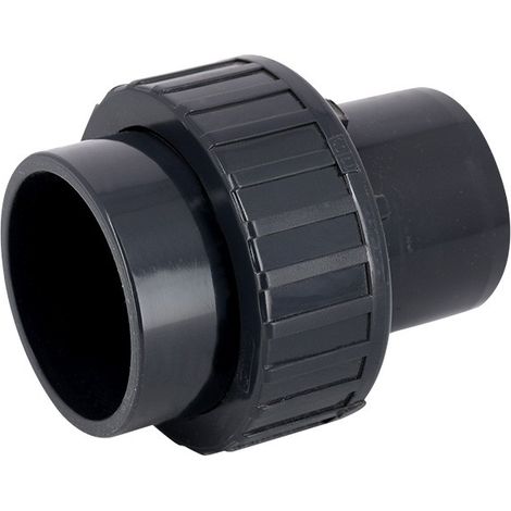 Raccord PVC pression – Raccord union à coller MF Ø50 – Pression maxi 16 bars – Pour chantiers humides