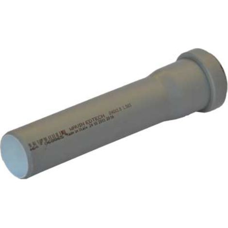 Tubo con un bicchiere ø 90 pp htem mm 500 (8 pezzi) Wavin