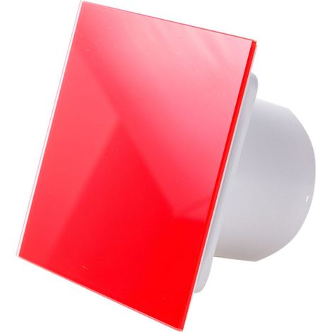Ventilateur mural System Turbo Trax Rouge 100