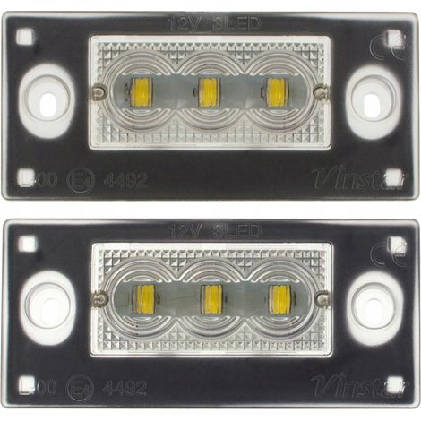 Kit luce targa a LED, AutoTune, per Audi A3 1.6, Audi A3 1.9 TDI, Audi A3 1.9 TDI, Audi 1.9 TDI Quattro, Audi Quattro (1/4)