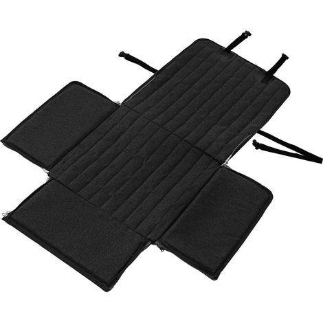 Housse de siège auto pour chien, imperméable, amovible, avec protection anti-dérapante et fixation pour siège arrière et siège avant. Conception multifonctionnelle et résistante. Large compatibilité.
