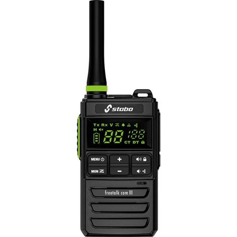 Stabo freetalk com III 20262 Talkie-walkie PMR une pièce