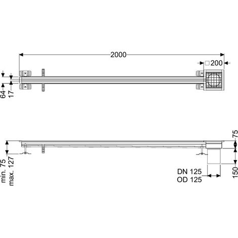 KESSEL 6102201 Goulotte fente Ferrofix