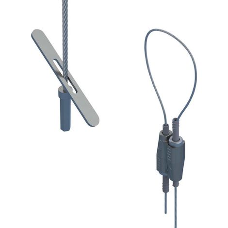 Erico Stahlseilsystem D1, 5mm, L10m SLK15L10T