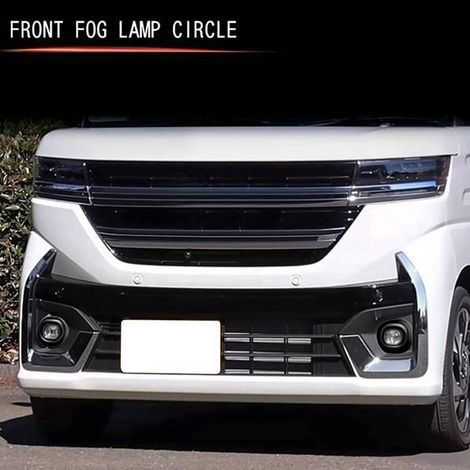 1 pair of front fog light covers for 24 Suzuki SPACIA/SPACIA Custom MK04 series (1/5)