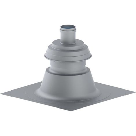 Remeha Attacco ALU con ventilazione posteriore, DN 60, M87389ALU