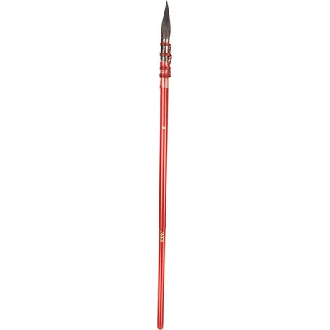 Watercolor Paint Brush Squirrel Hair Tip Red Handle Hand Tie Iron Circle Acrylic Artist SupplyRed No. 0 (1/5)