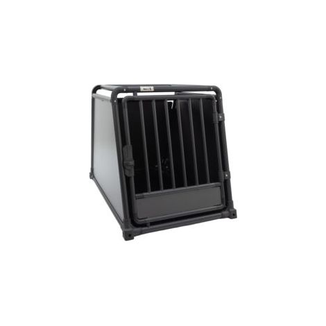MaxxPet Jaula Perro Coche, Transportin Perro Grande, Caja Para Perros de Coche Para Maletero, Caja XXL Para Perros, Transportin Coche Caja Para Grandes Perros, Cajas de Aluminio Para Perros, Jaula Par