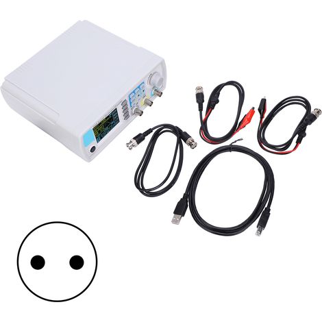 JDS6600-30M 2-Kanal-Signalgenerator mit Frequenzzähler und AC100-240V EU-Netzteil (1/5)