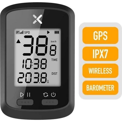 G GPS Cyclisme Ordinateur sans Fil Vélo Compteur De Vitesse Bluetooth Odomètre Vélo Tracker Étanche Vélo De Route VTT (1/4)
