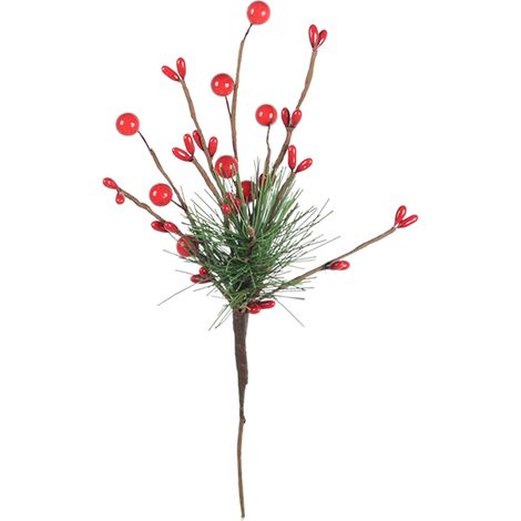 Weihnachtsdekorationen: Einzelner Tannenzapfen für Krippen, Cafés, Hotels und Schaufenster (97648 Beeren) (1/2)
