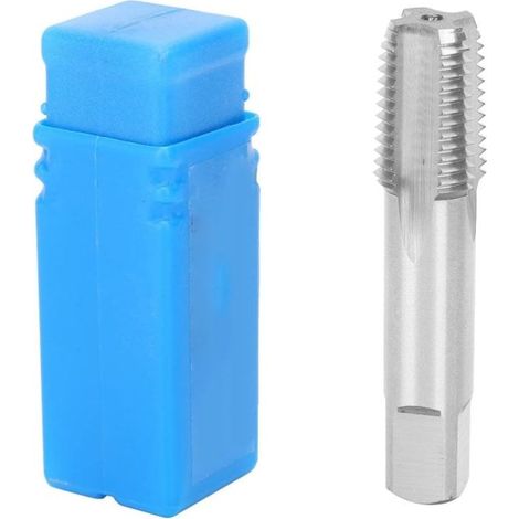 QiMeiTech Taraud fileté, Taraud fileté 1/4 Pouce, Taraud 18 Dents en Acier Rapide, pour Acier Inoxydable, Fonte, Acier allié, Système Américain, Supports de Filetage (1/5)