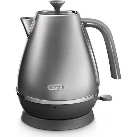 Bouilloire - DELONGHI - KBI2001.S - 2000 W - 1,7 L - Métal mat / Détails chromé